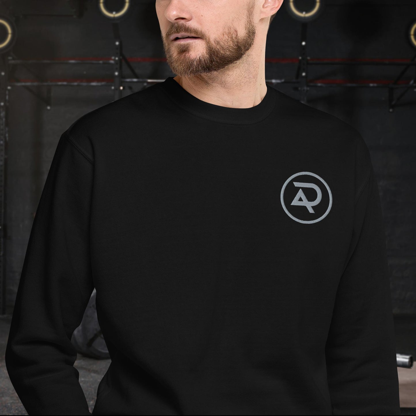 Adaptive Embroidered Logo Sweatshirt