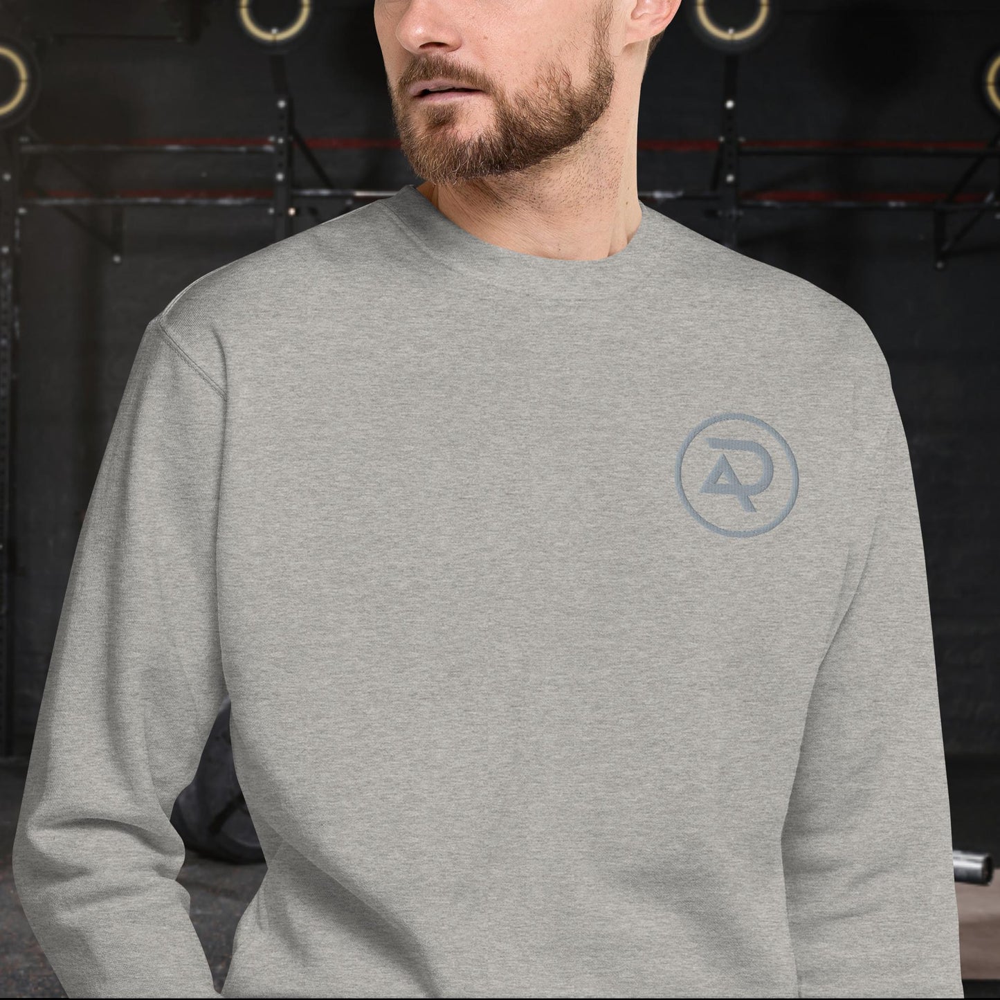 Adaptive Embroidered Logo Sweatshirt