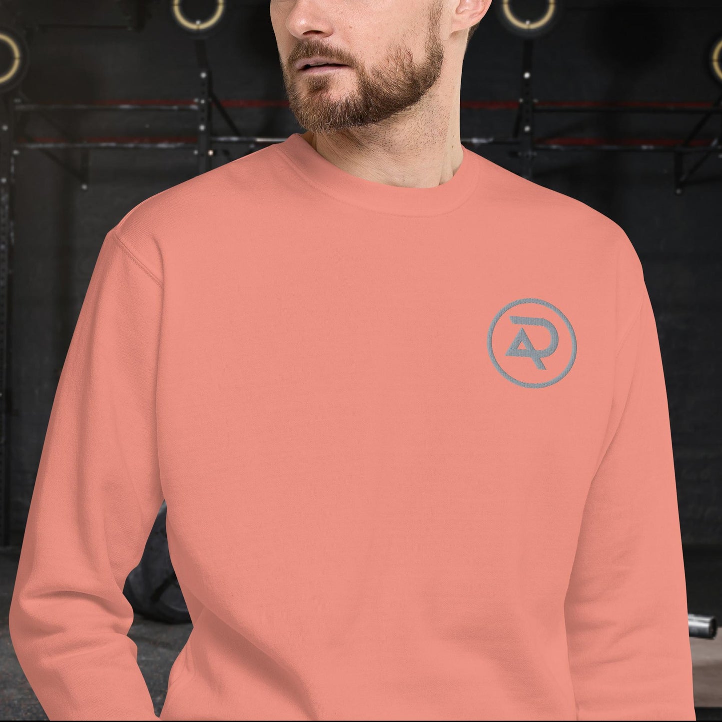 Adaptive Embroidered Logo Sweatshirt