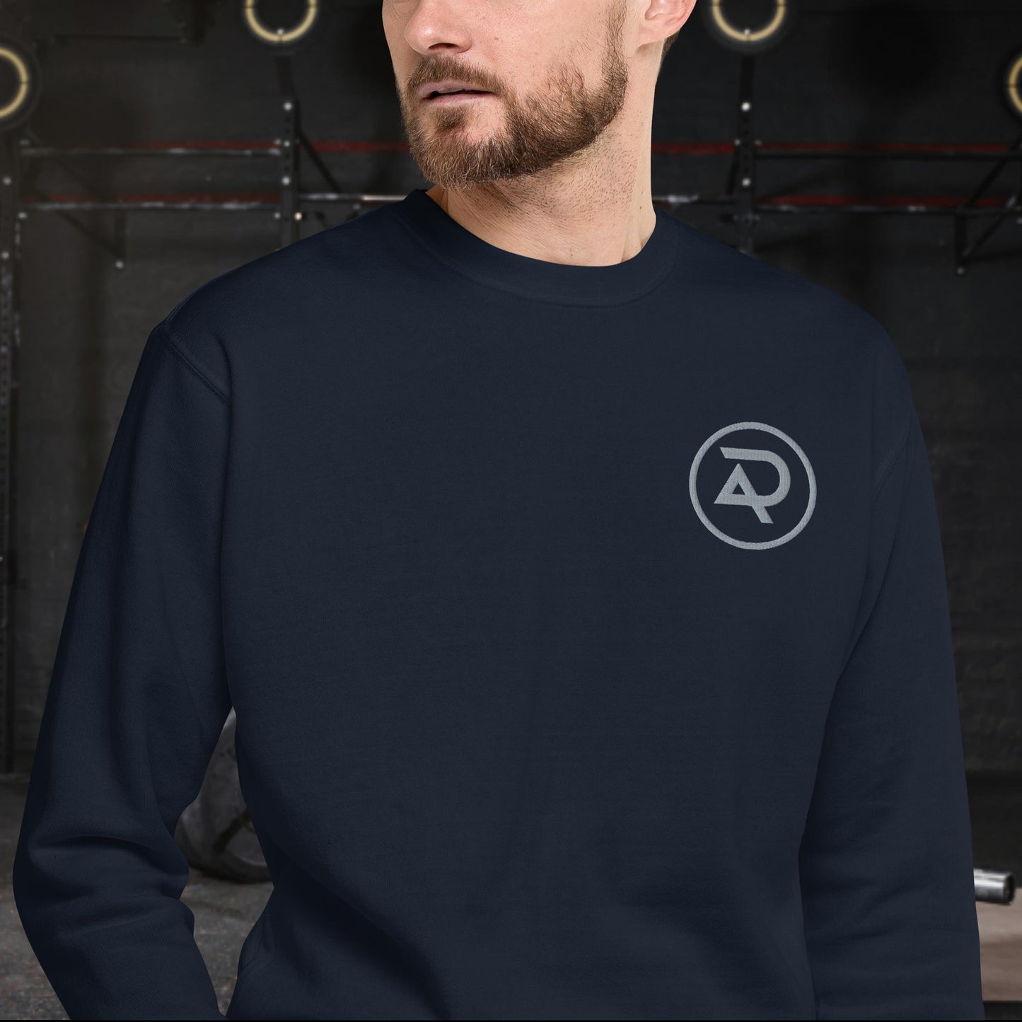 Adaptive Embroidered Logo Sweatshirt