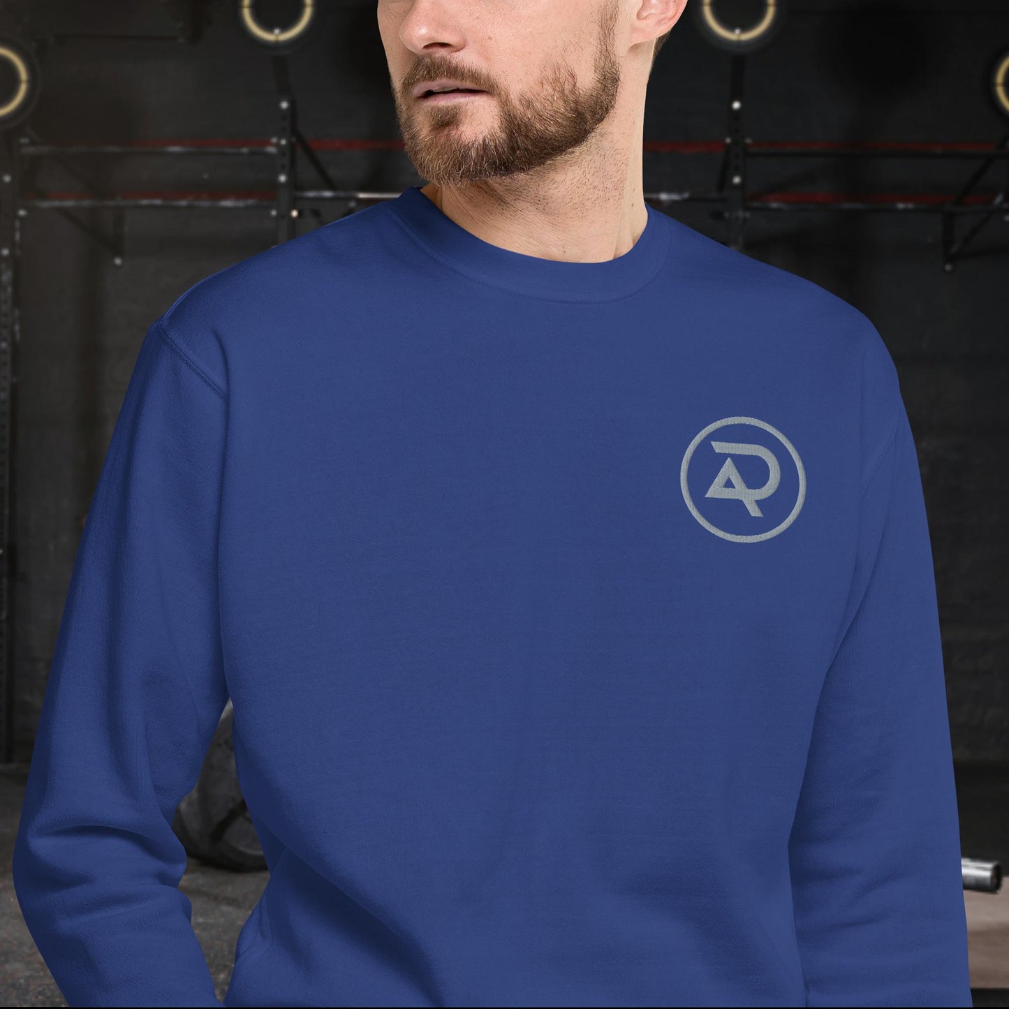 Adaptive Embroidered Logo Sweatshirt