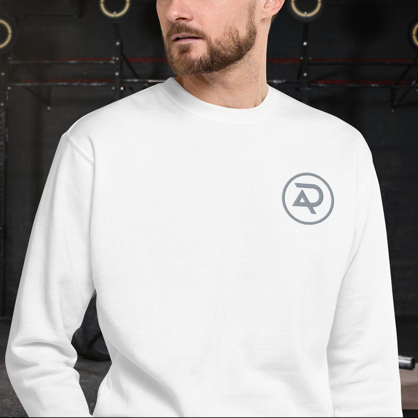 Adaptive Embroidered Logo Sweatshirt